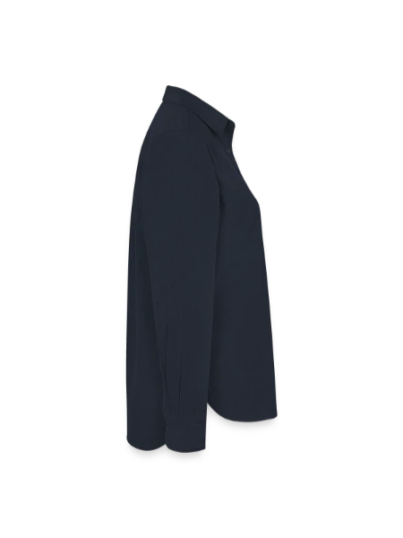 Women's Oxford Shirt - navy - Right