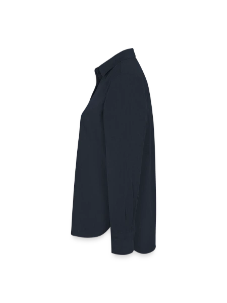 Frauen Oxford Hemd - Navy - Links