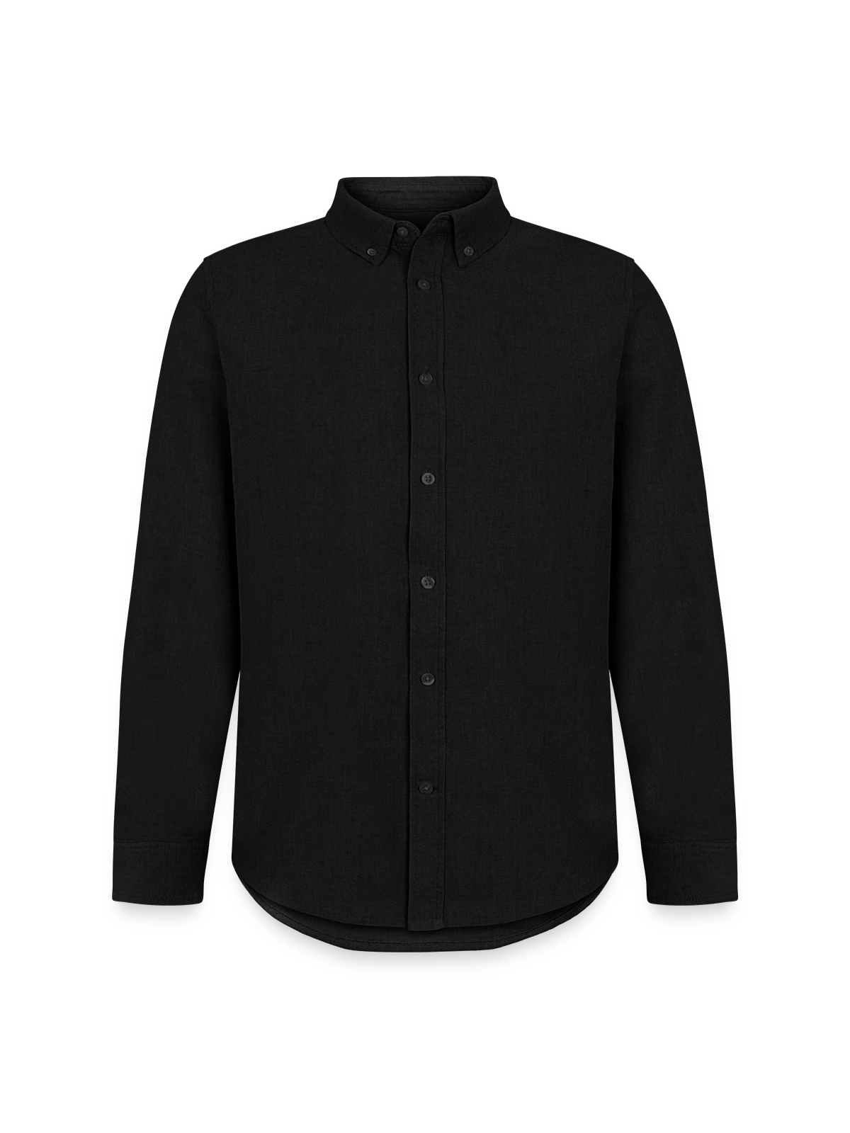 Men's Oxford Shirt by Stanley/Stella - black - Front