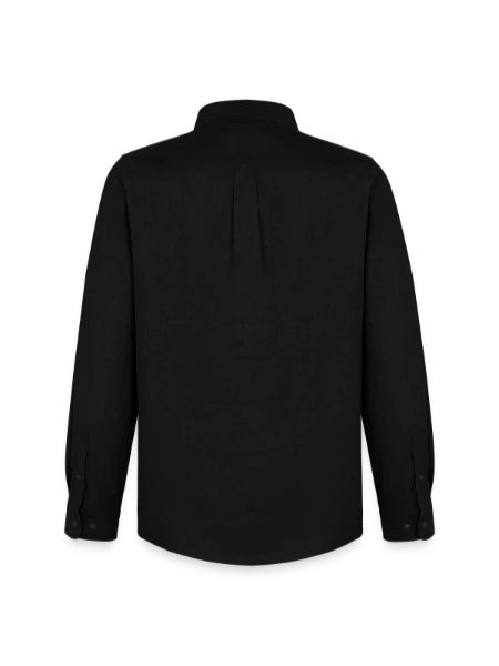 Men's Oxford Shirt by Stanley/Stella - black - Back
