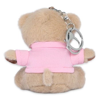 Porte-clés ourson - rose - Dos