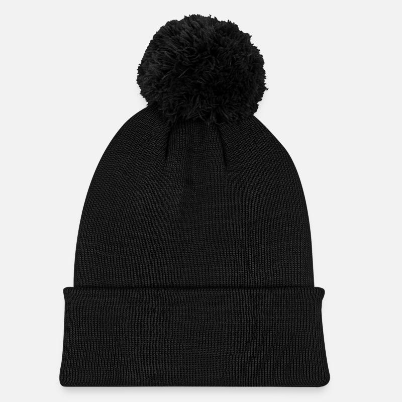 Kids' Knitted hat with pompom