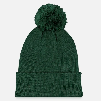 Bonnet tricoté à pompon Enfant
