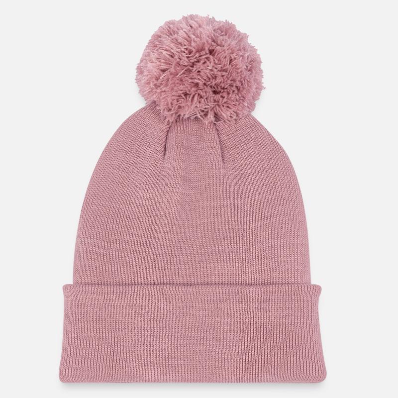 Kids' Knitted hat with pompom