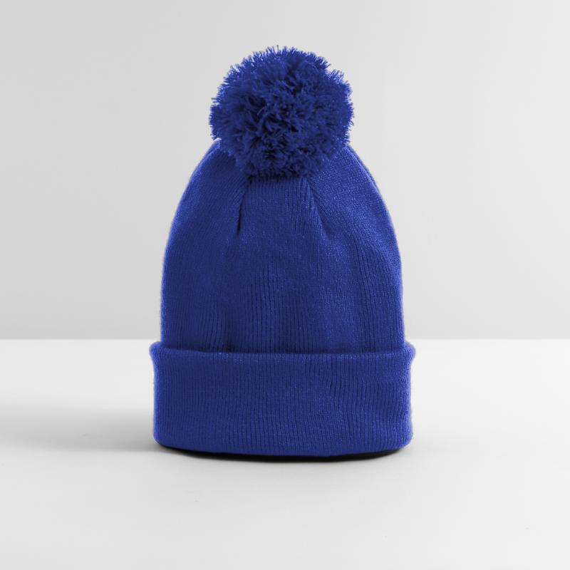 Kids' Knitted hat with pompom