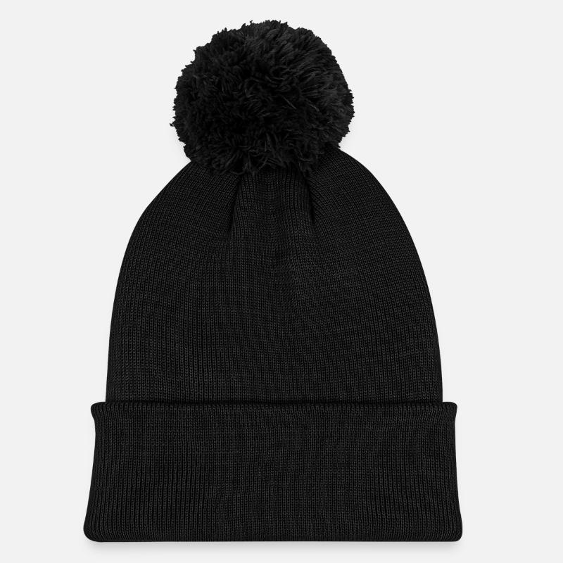 Kids' Knitted hat with pompom