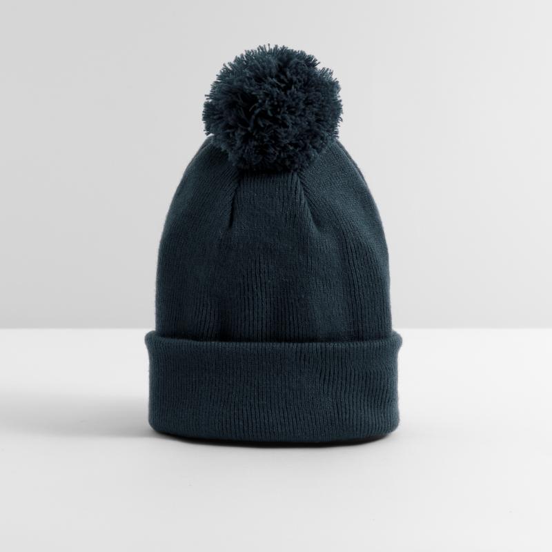 Bonnet tricoté à pompon Enfant