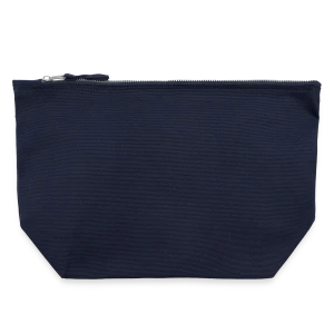Pochette zippée en toile 22 x 23 cm
