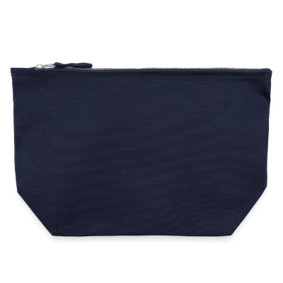 Pochette zippée en toile 22 x 23 cm