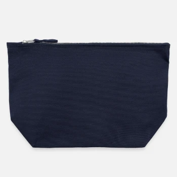 Pochette zippée en toile 22 x 23 cm