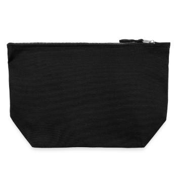 Pochette in tela con zip 22 x 23 cm