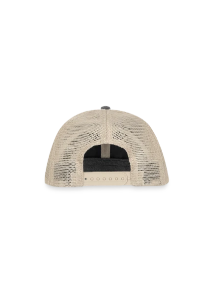 Vintage Trucker cap - vintage black/stone - Back