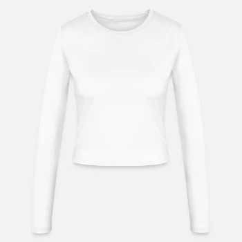 Dame slim fit langærmet T-shirt