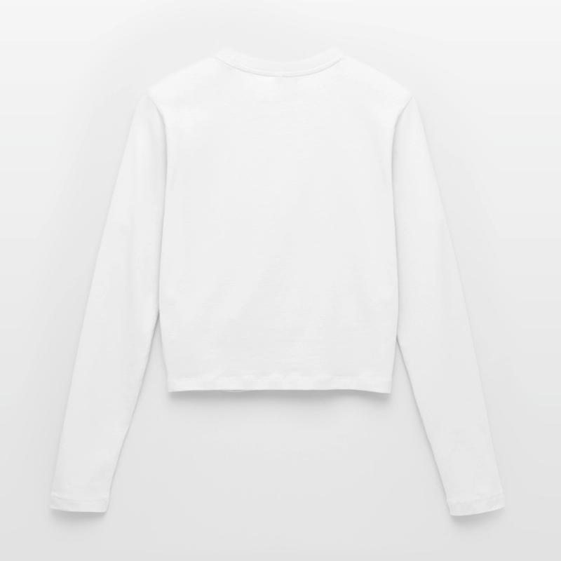 Maglietta a maniche lunghe slim fit da donna