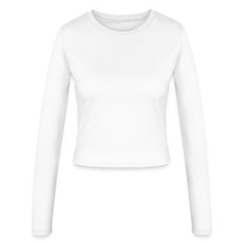 Dame slim fit langærmet T-shirt