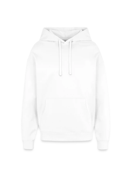 Oversized Unisex Hoodie von Stanley/Stella - Weiß - Vorne