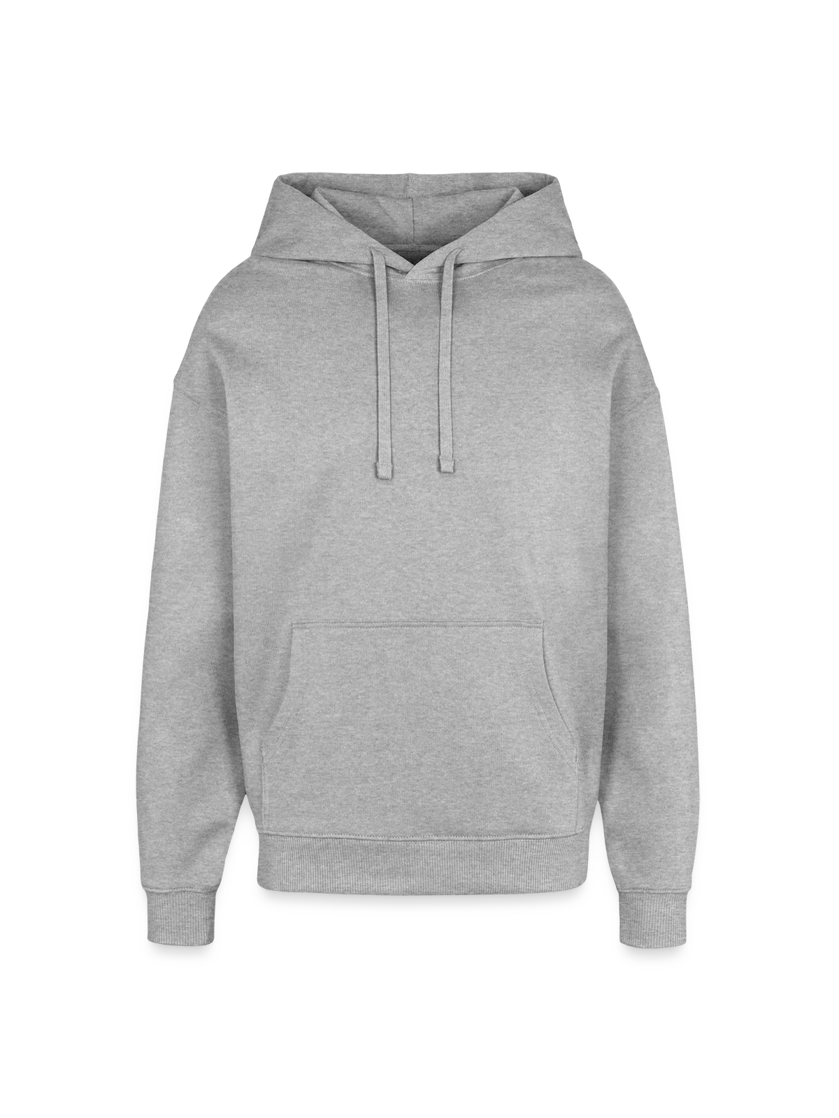 Oversized Unisex Hoodie by Stanley/Stella - heather grey - Front