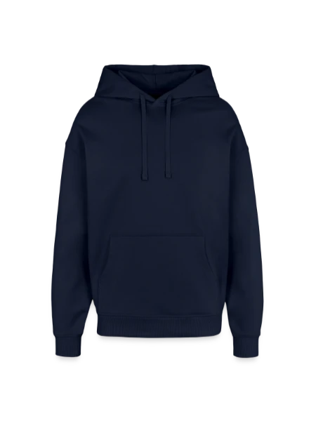 Oversized Unisex Hoodie by Stanley/Stella - navy - Front