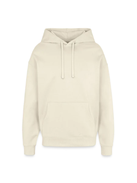 Oversized Unisex Hoodie von Stanley/Stella - Natur - Vorne