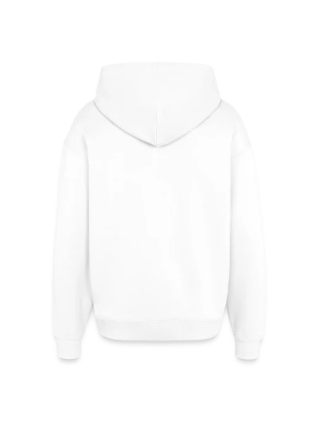 Oversized Unisex Hoodie by Stanley/Stella - white - Back