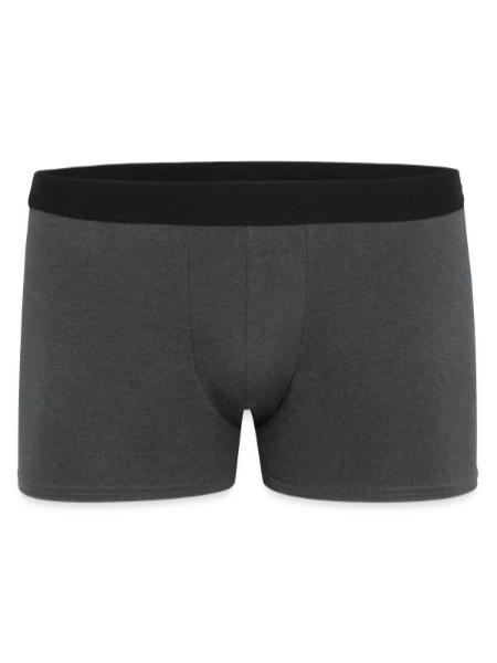 Männer Boxer Shorts - Anthrazit - Vorne