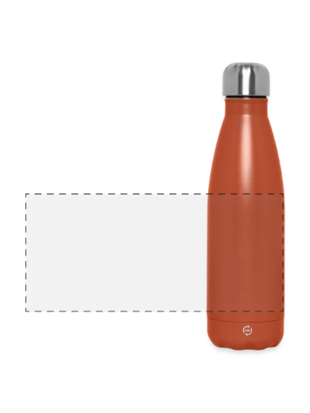 Panoramic Thermal Bottle 500 ml - terra - Front