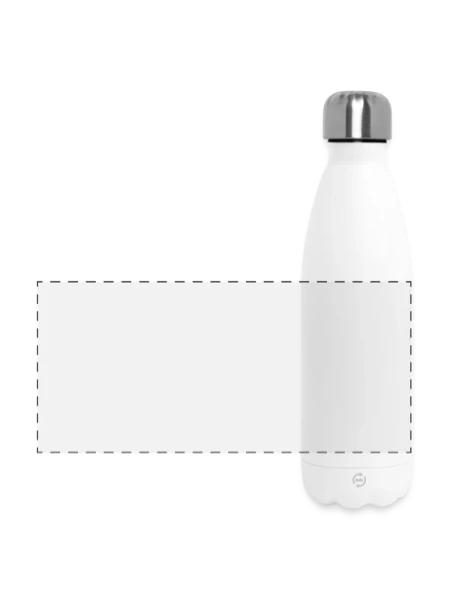 Panoramic Thermal Bottle 500 ml - white - Front