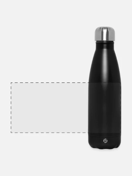 Panoramic Thermal Bottle 500 ml - black - Front