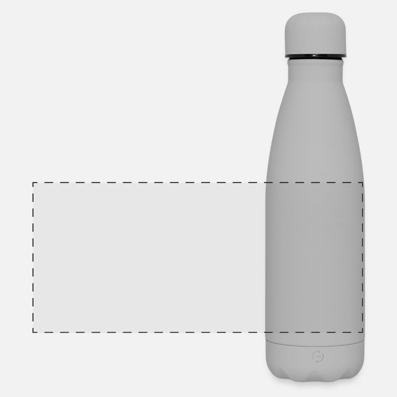 Matt panoramisk termosflaska 500 ml
