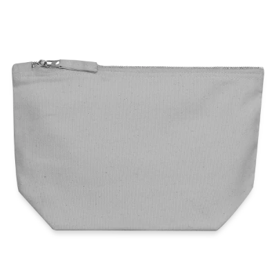 Pochette zippée en toile 18 x 19 cm