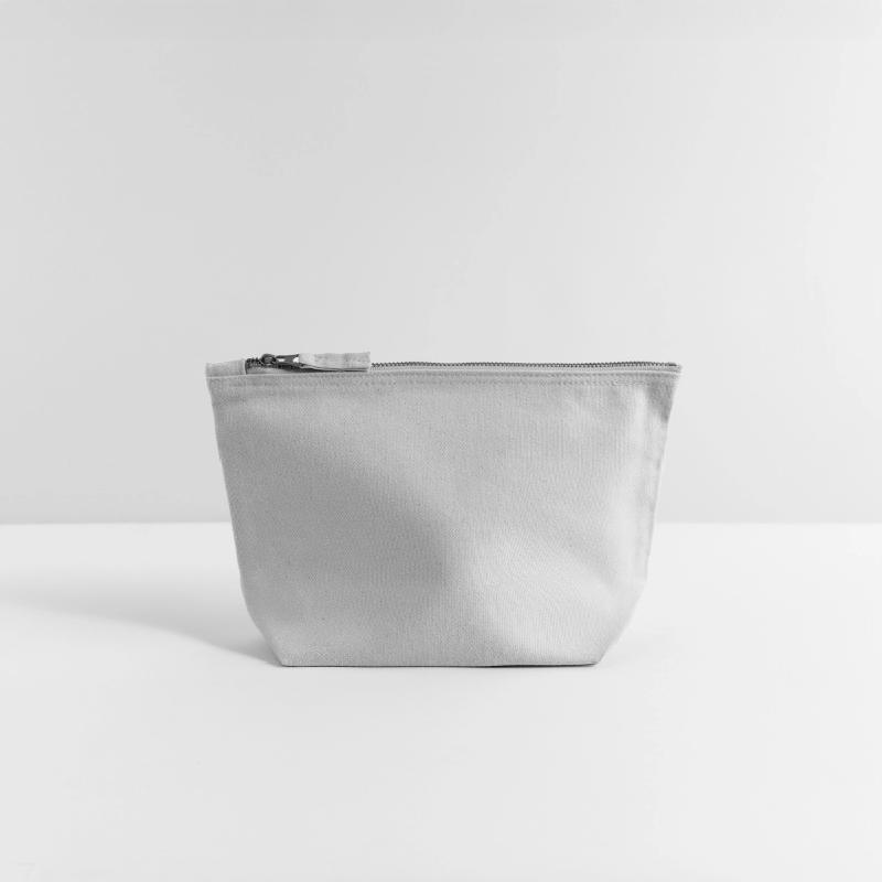 Neceser de lona con cremallera 18 x 19 cm