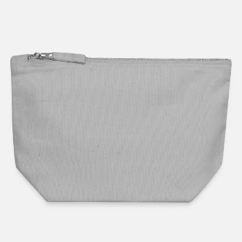 Pochette zippée en toile 18 x 19 cm