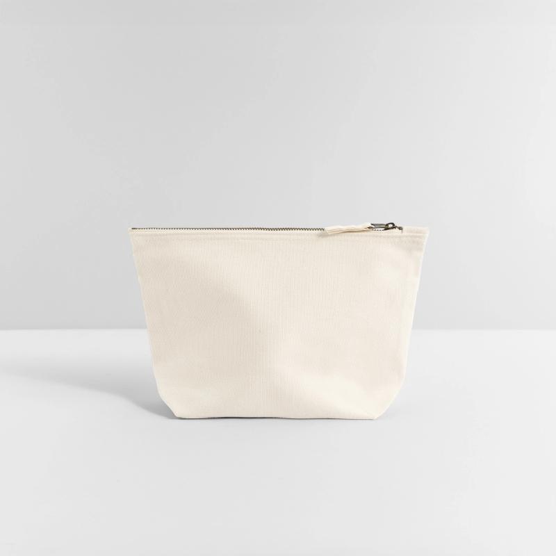 Canvas Reißverschluss-Täschchen (18 x 19 cm)
