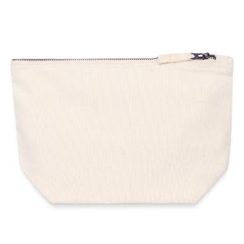 Neceser de lona con cremallera 18 x 19 cm