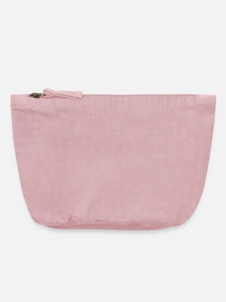 Vintage Zip Pouch 18 x 21 cm - vintage rose - Front