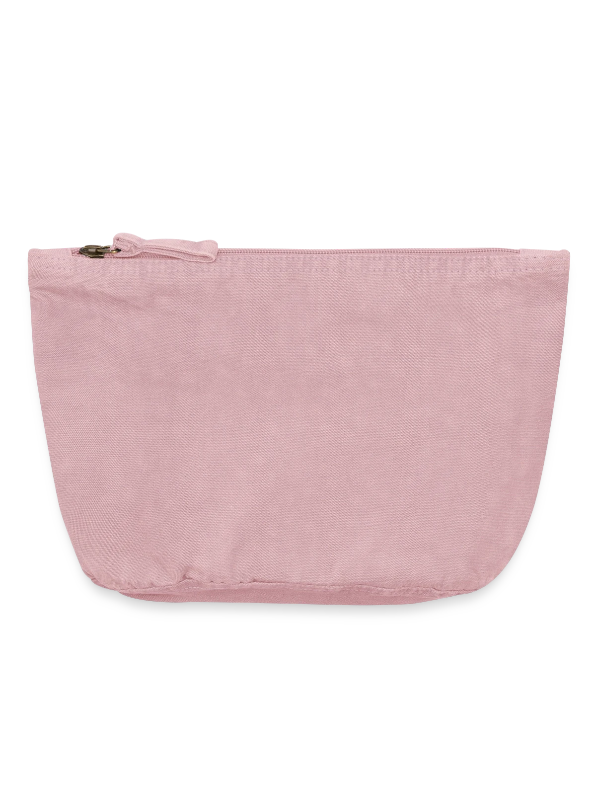 Vintage Zip Pouch 18 x 21 cm - vintage rose - Front