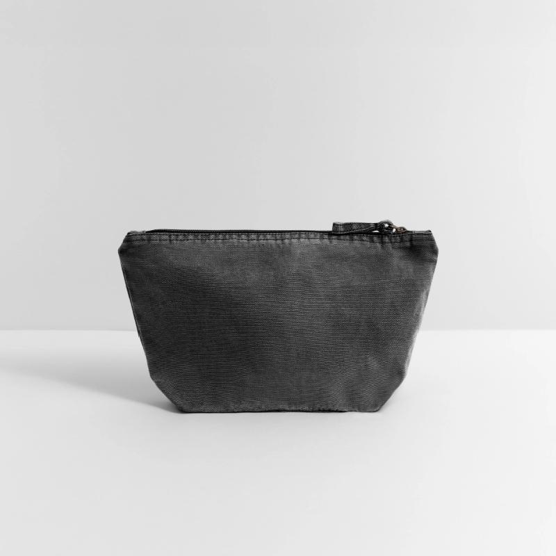 Pochette vintage con zip 18 x 21 cm