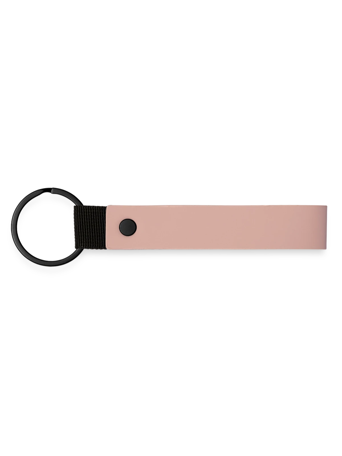 Matte Pu Keyring - pink - Front