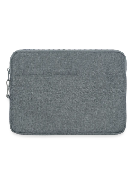 Sacoche pour ordinateur portable 15 pouces - gris chiné - Devant