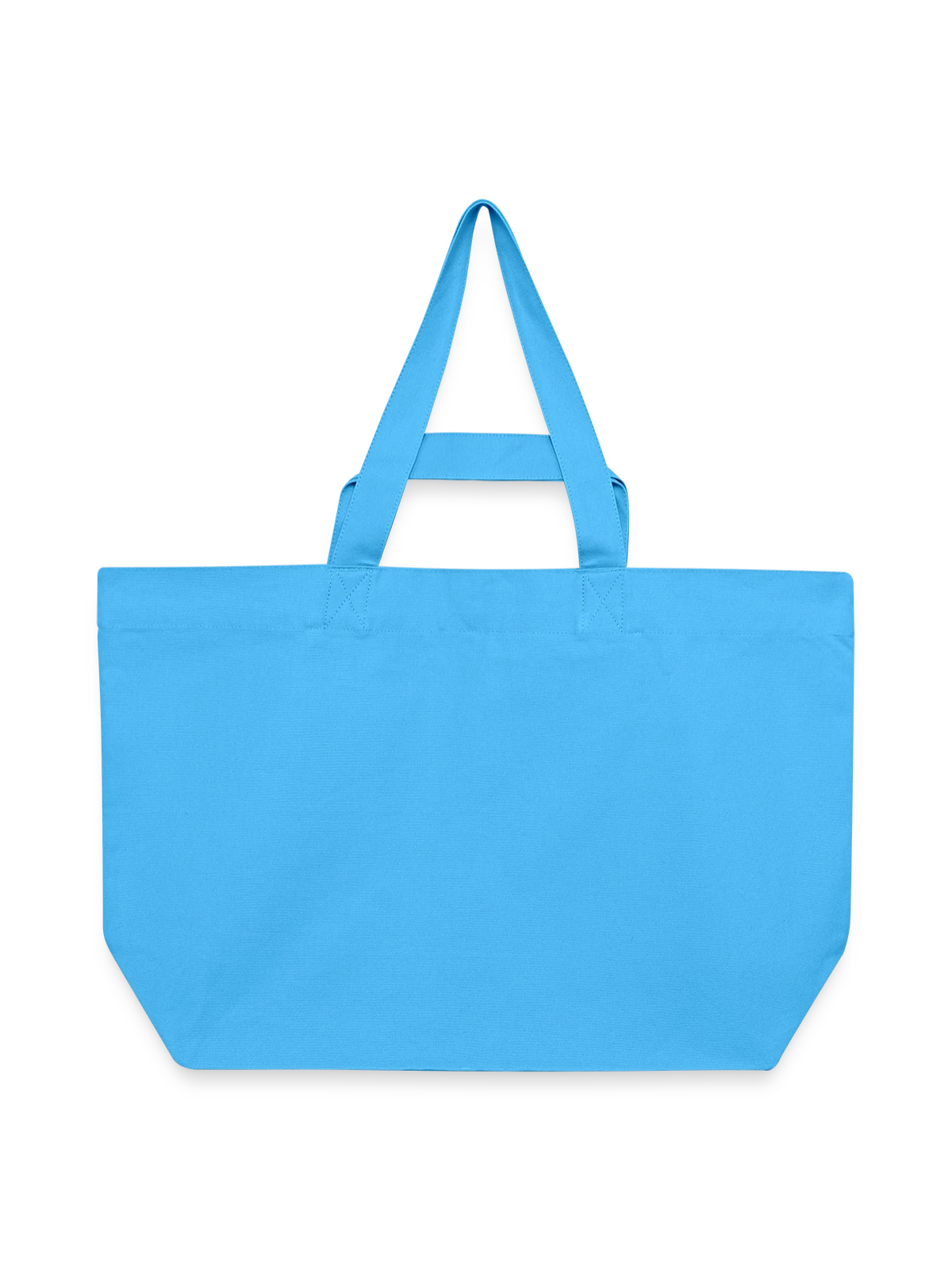 Cabas recyclé Stanley/Stella - bleu aqua - Devant