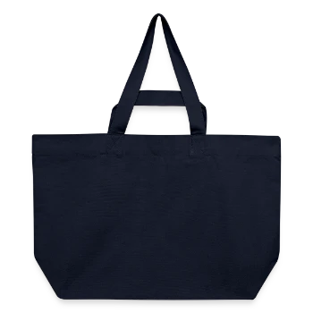 Recycled Shopping Bag Stanley/Stella - navy - Front