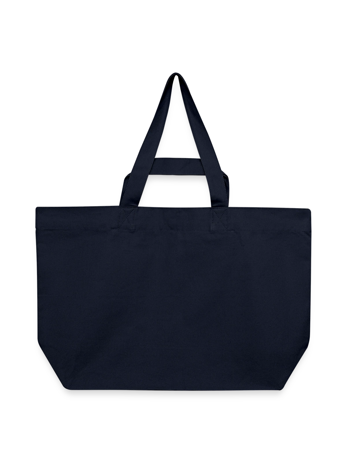 Recycled Shopping Bag Stanley/Stella - navy - Front