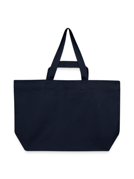 Recycelte Shopping Bag von Stanley/Stella - Navy - Vorne