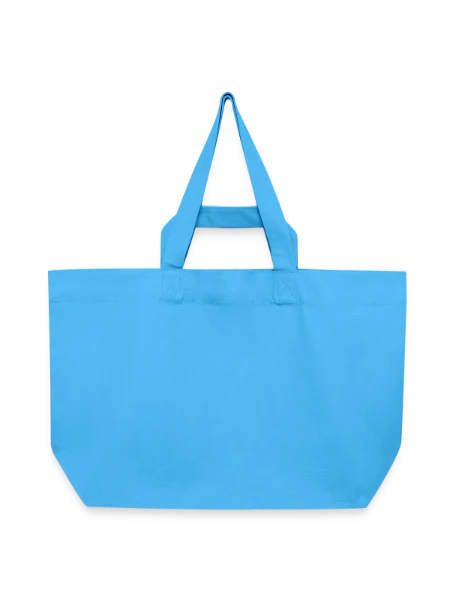 Cabas recyclé Stanley/Stella - bleu aqua - Dos