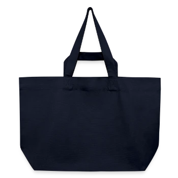 Recycled Shopping Bag Stanley/Stella - navy - Back