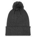 Aperçu Devant - Bonnet tricoté à pompon