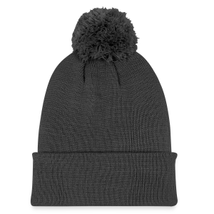 Bonnet tricoté à pompon