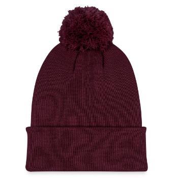 Strickmütze mit Bommel