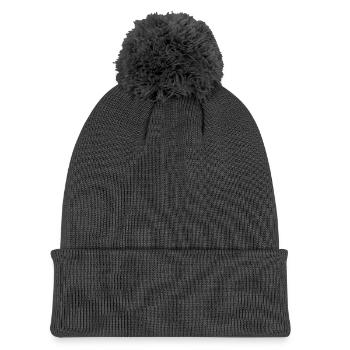 Gorro de punto con pompón