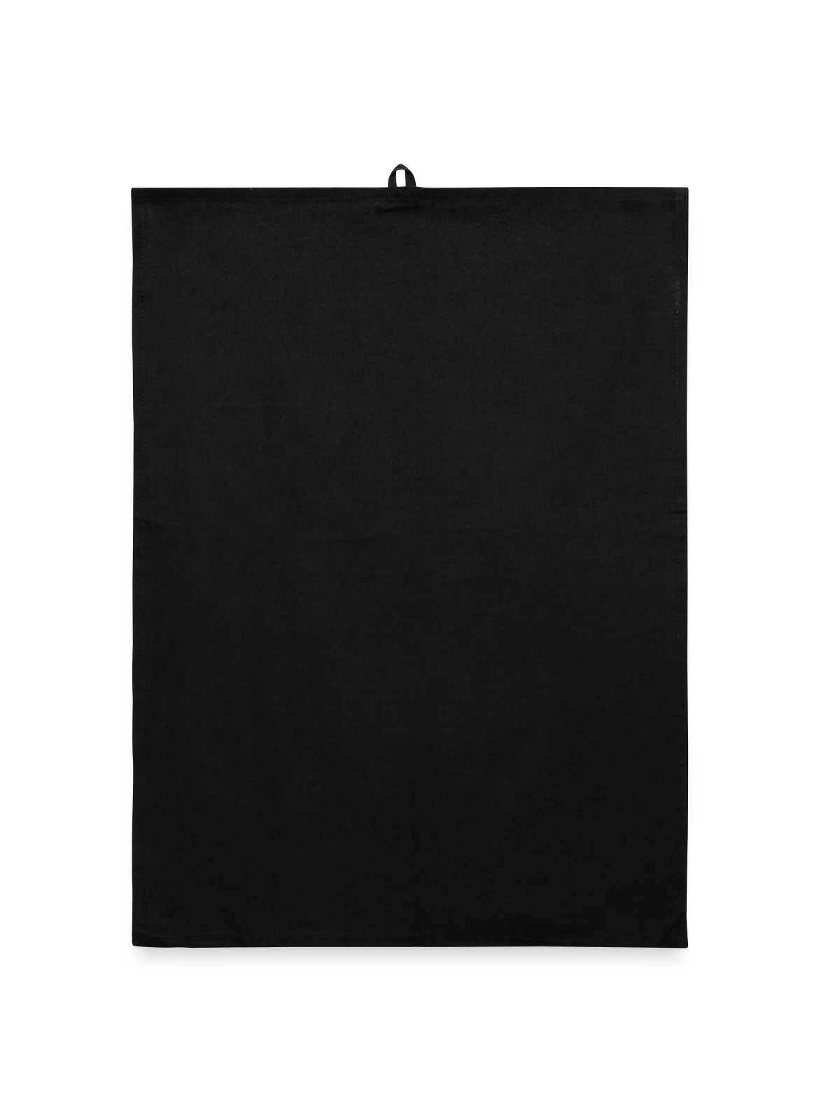 Organic dish towel - black - Front